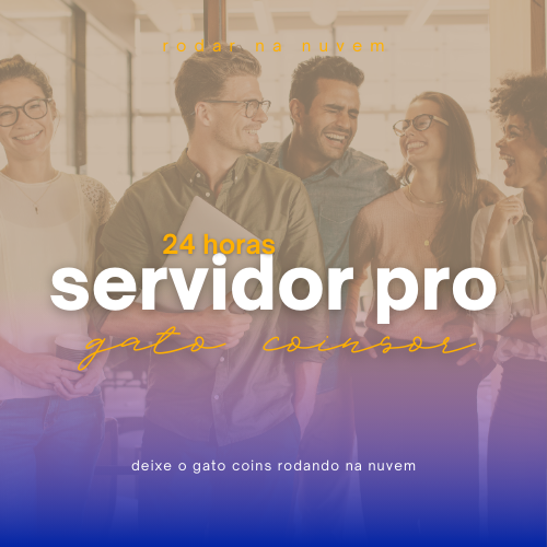 Servidor 24 Horas Pro Gato coins